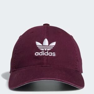 Adidas Originals Men’s Relaxed Maroon Strapback Cap